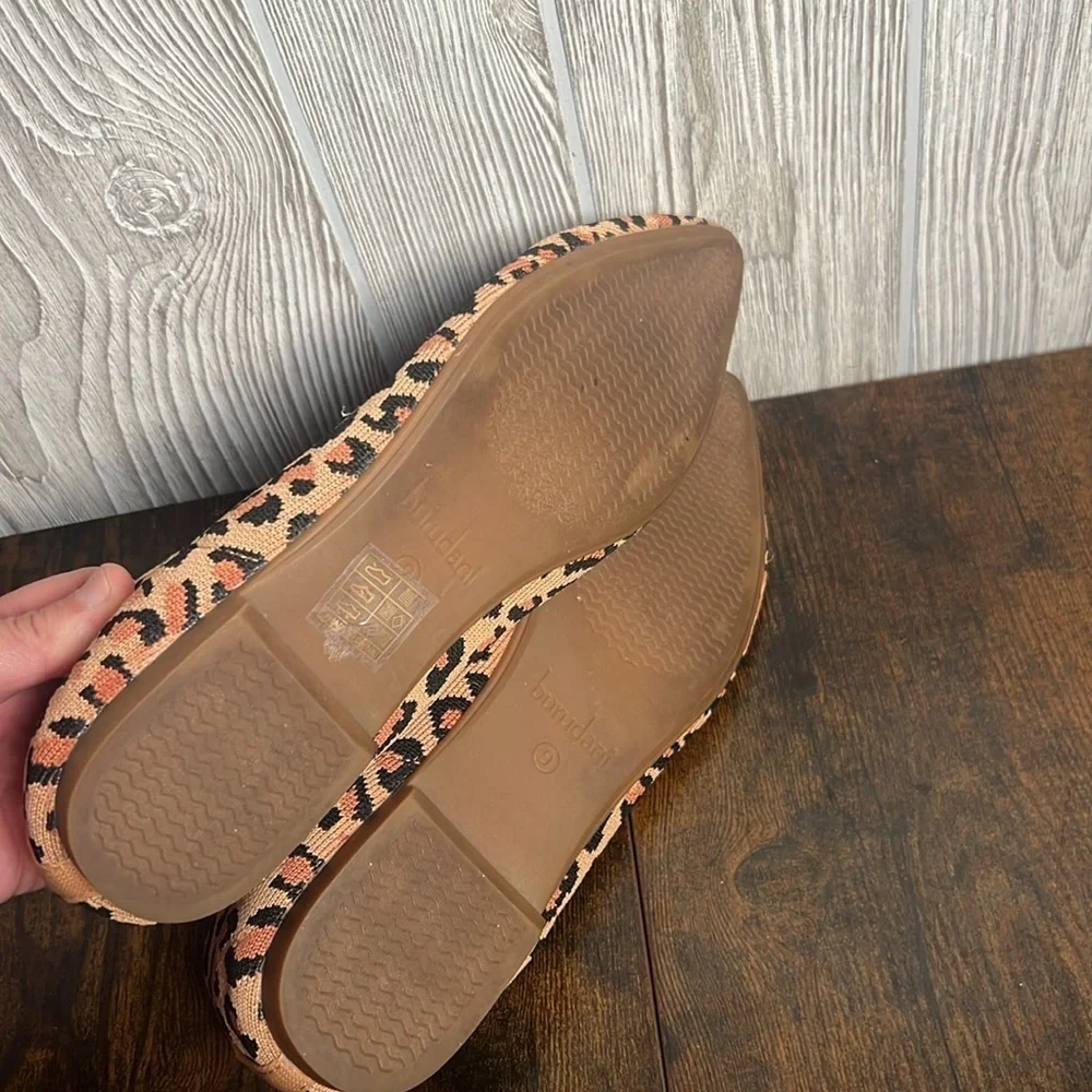 Leopard Print Women's Flats Size 9